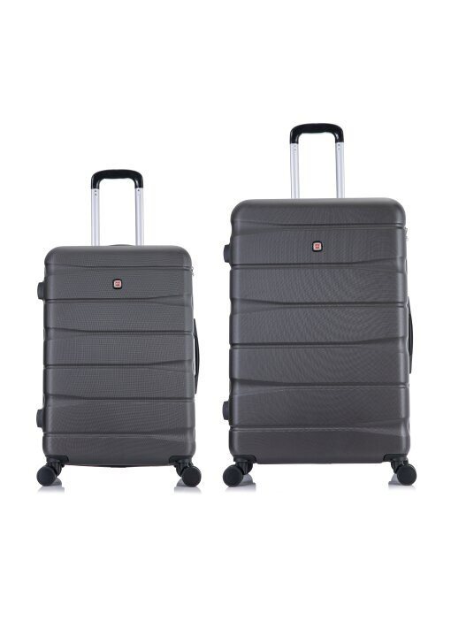 סט 2 מזוודות POLOSWISS WINNER שמונה גלגלים 24,20