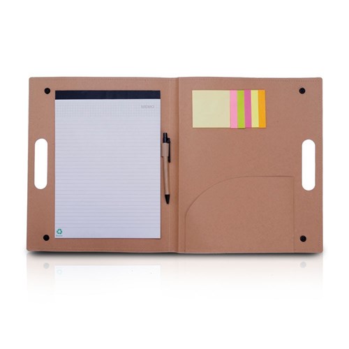 גרין בוק - מכתבייה מנייר ממוחזר עם דפדפת גודל A4