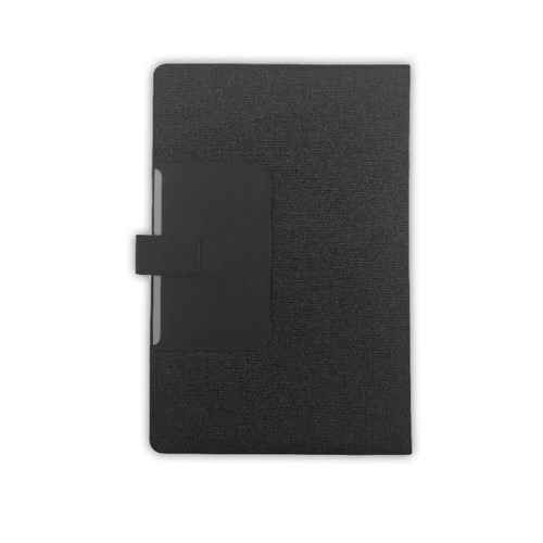 ליין - מחברת מהודרת עשויה בד מלאנז' גודל A5