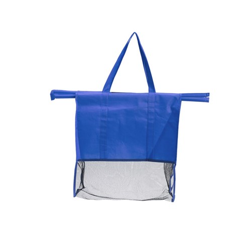 שופינג - סט 4 סלי קניות רב שימושיים הנפשים בקלות על עגלת הקניות