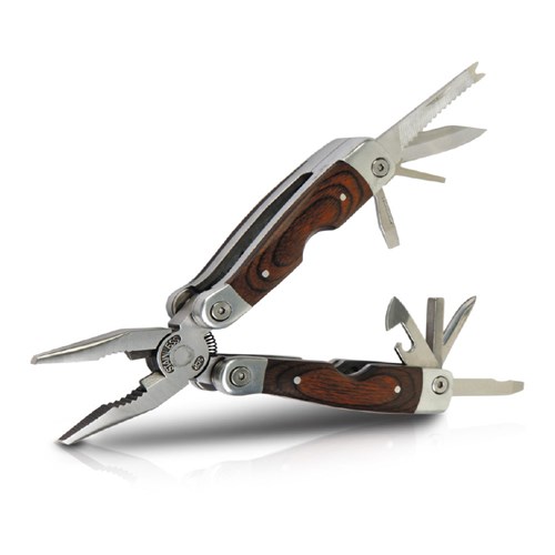 קומבו - אולר עץ גדול עם 9 פונקציות באריזת מתנה