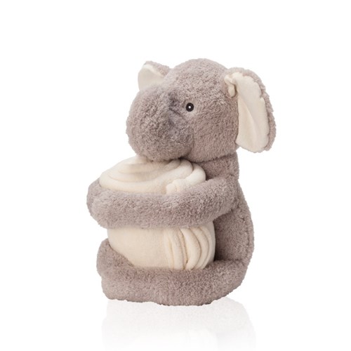 דמבו - בובת פיל המחבקת כרבולית קורל פליז מפנקת