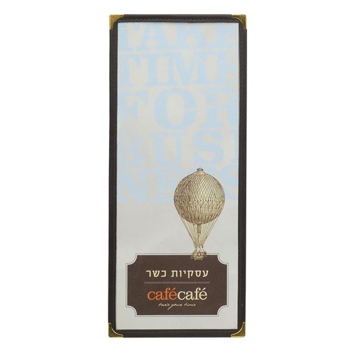 אוגדן שקוף צר