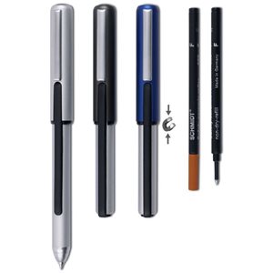 מיראז -עט רולר מתכתי מעוצב עם סגירה מגנטית