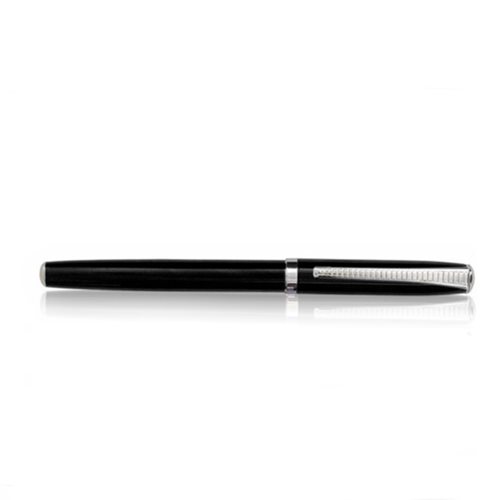 628-Flamingo-pen-luxury-Black-logo-roller-600x600