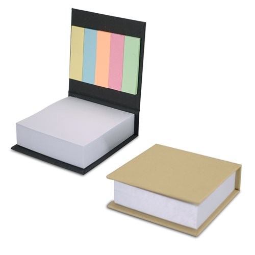 נוטי - קוביית מיני ממו עם דבקיות צבעוניות