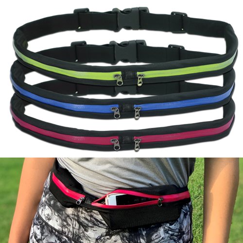 אפקטיב - חגורת ספורט למותן עם 2 תאים מפוצלים