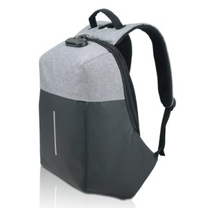 סקיור - תיק גב מעוצב עם מנעול קוד נגד גניבות