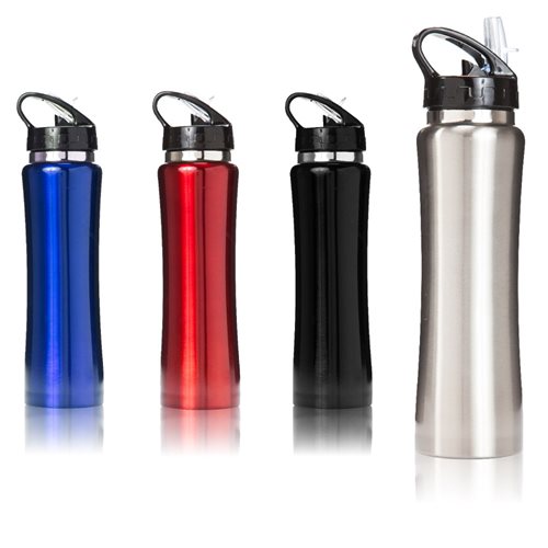 אוזון - בקבוק שתיה מעוצב עשוי נירוסטה