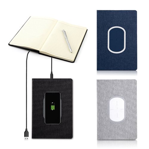 נט וורק - מחברת A5 + טעינה אלחוטי 15W