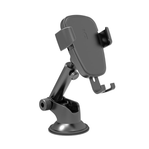 גרביטי - זרוע מתכווננת לרכב עם משטח טעינה אלחוטית