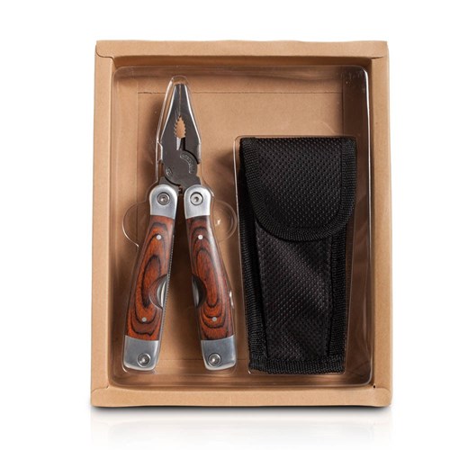 קומבו - אולר עץ גדול עם 9 פונקציות באריזת מתנה