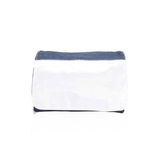 טוש - קלמר מעוצב 3 תאים עשוי בד ג'ינס