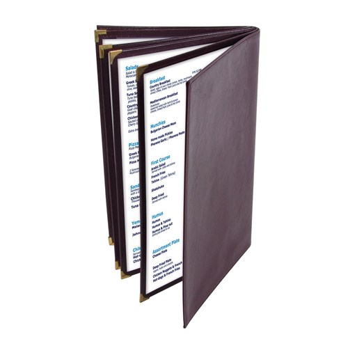 אוגדן 4 כנפיים כריכה דמוי עור