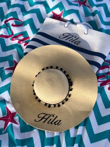 רקמה ממוחשבת תיקים + כובעים