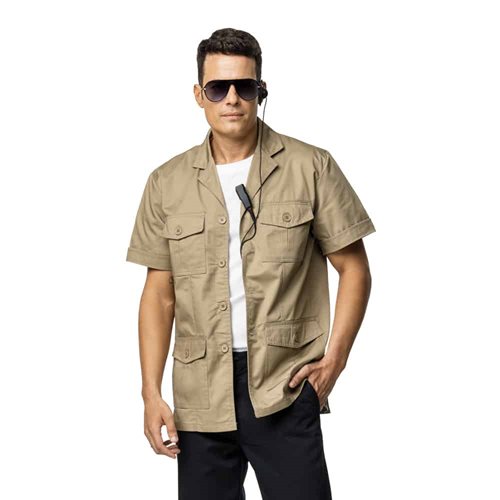 זקט ספארי שרוול קצר מקט 562