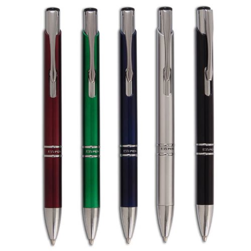 קורסיקה - עט כדורי פלסטי אביזרי מתכת