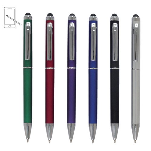 סקרין - עט כדורי עם כרית מגע למסכי סמרט פון