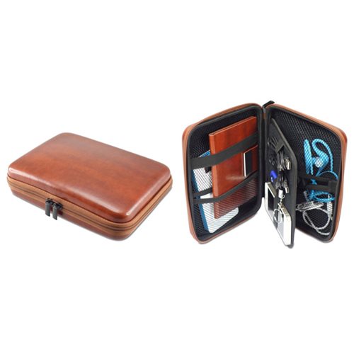 טק - בג גדול נרתיק דמוי עור לארגון ולנסיעות