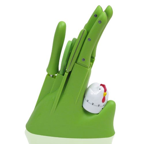 זוקיני - סט סכינים איכותי במעמד 9 חלקים