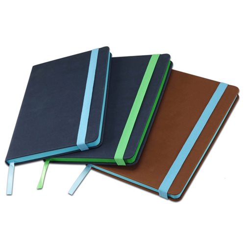 רוקסן - מחברת A-5 כריכת ז'מס צבעונית קשה