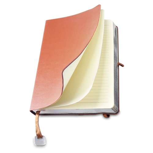 אמרלד - מחברת A-5 כריכת דמוי עור רכה