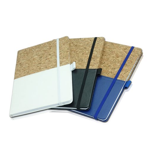 נטורל - מחברת A-5 שילוב שעם ודמוי עור 100 דף