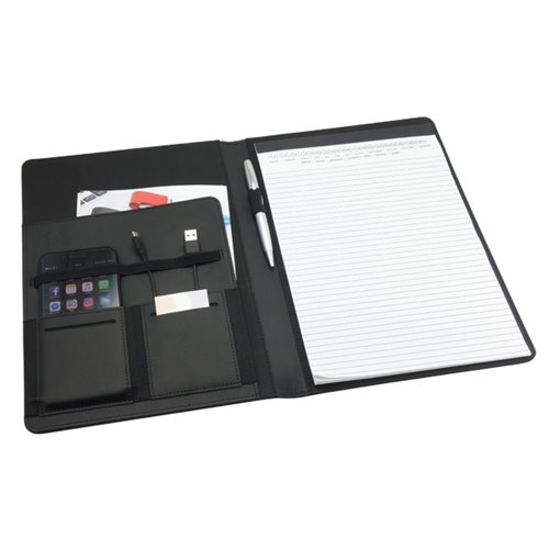 גיר - מכתביית A4 שילוב דמוי עור וגומי