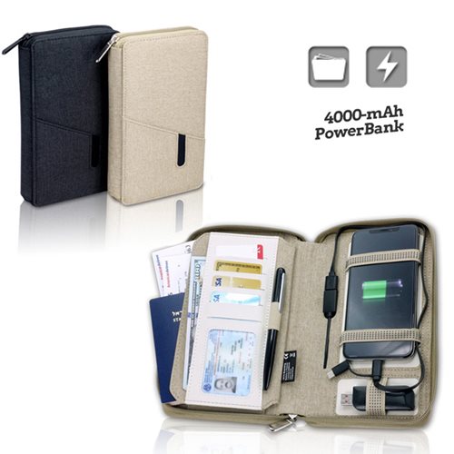 בורדינג - נרתיק נסיעות ומטען מובנה 4000MAH