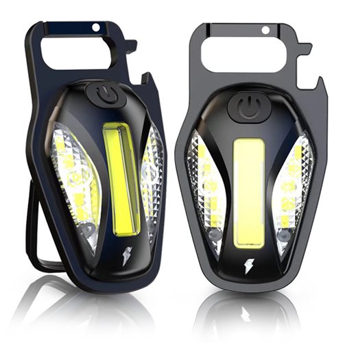 אלייאן - פנס COB עם שאקל, פתחן ומגנט