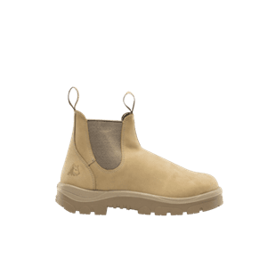 HOBART מגף משיכה אוסטרלי – צבע חול (SAND)- STEEL BLUE